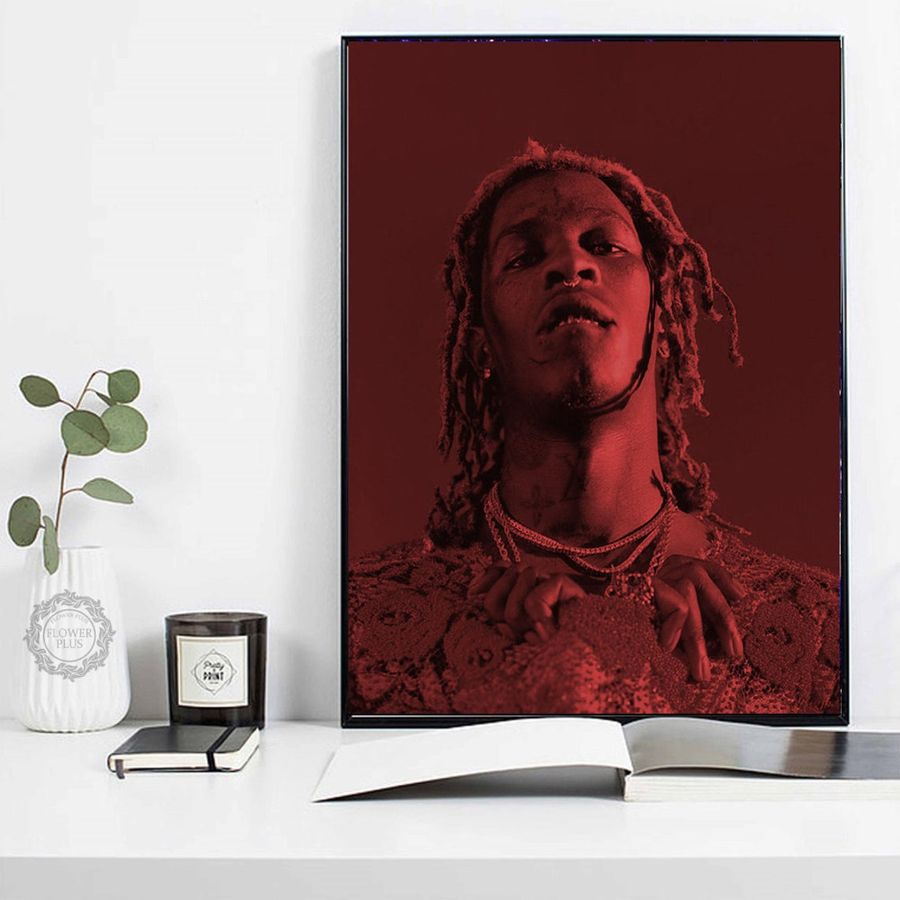Young Dolph fan home wall decorate art canvas poster,no frame