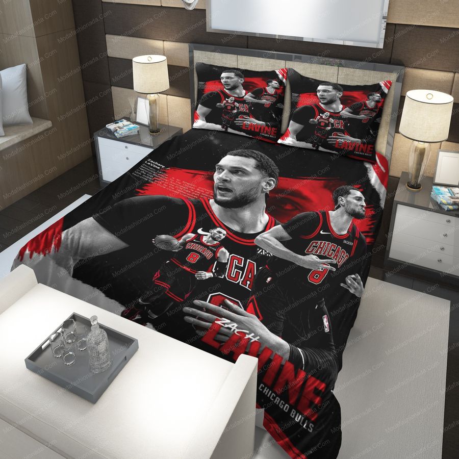 Zach LaVine Chicago Bulls NBA 201 Bedding Sets