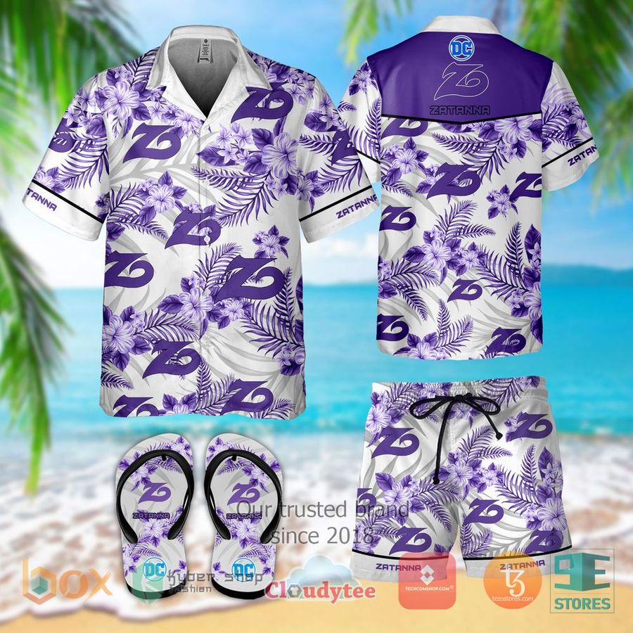 Zatanna Hawaiian Shirt, Short – LIMITED EDITION