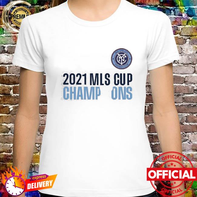 2021 MLS Cup Champions New York City FC Football club t-Shirt