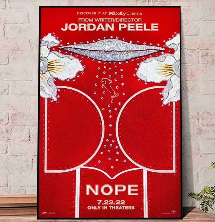 2022 Jordan Peele Nope Movie Poster Poster Home Decor Poster Canvas