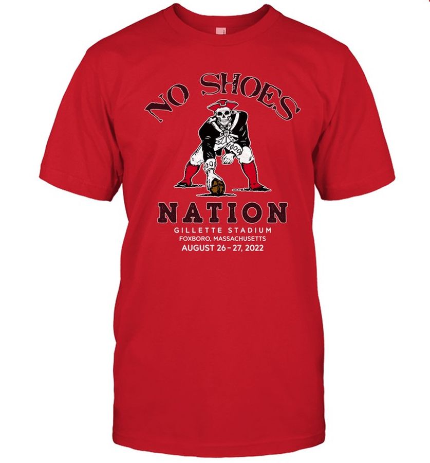 2022 Kenny Chesney No Shoes Nation Gillette Stadium Foxborough Massachusetts T Shirt