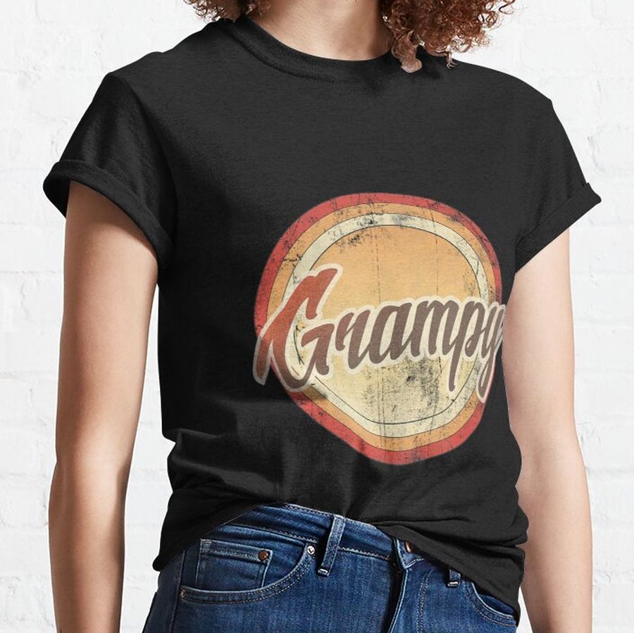 365 Grampy Vintage Retro Fathers Day Men Classic T-Shirt