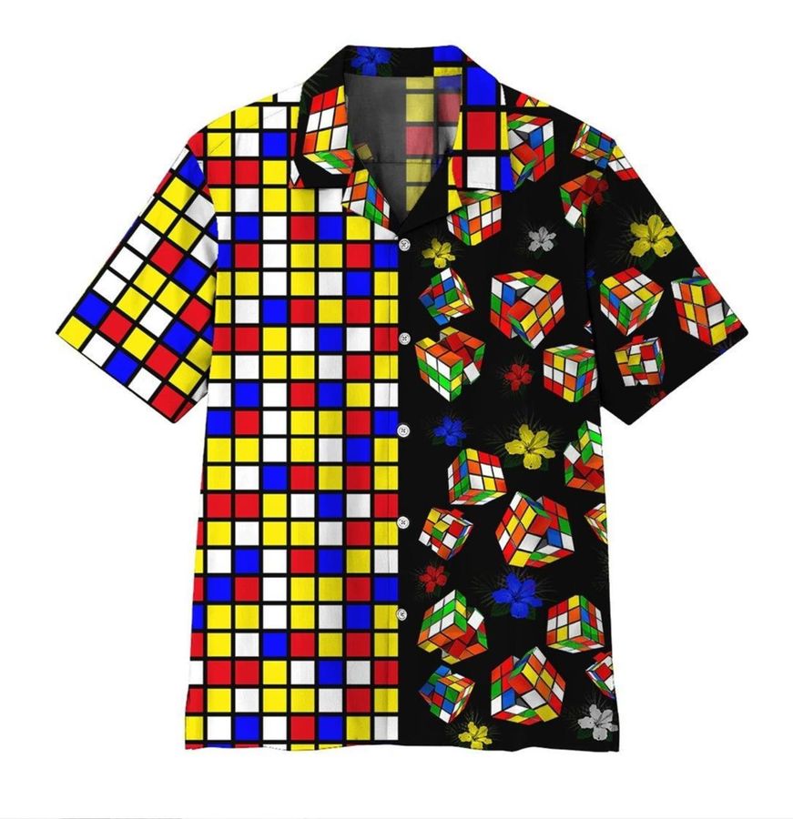 3d Rubik Hawaiian Shirt