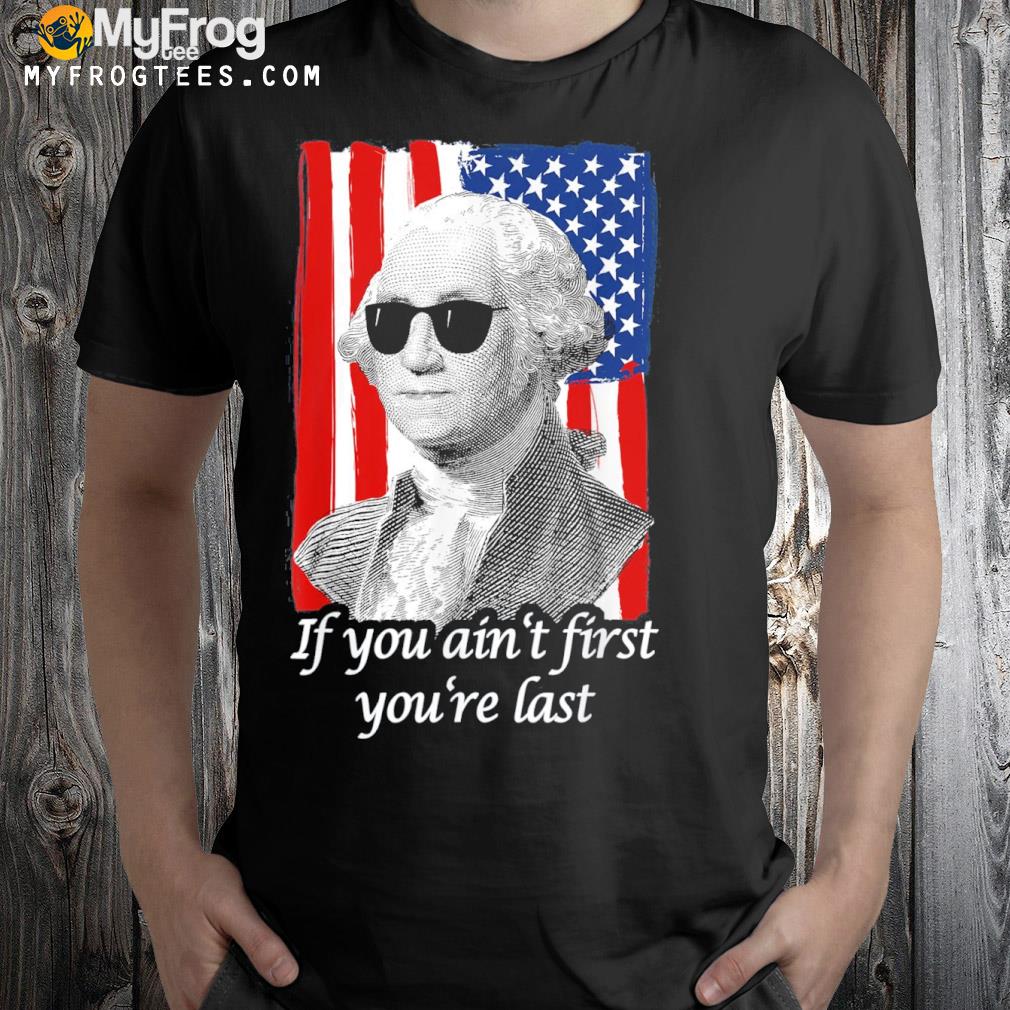 4th july georg Washington patriotic quote independence day shirt