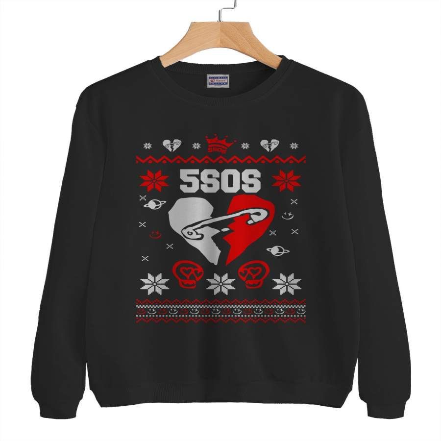 5Sos Ugly Sweater 1 Unisex Crewneck Sweatshirt Adult