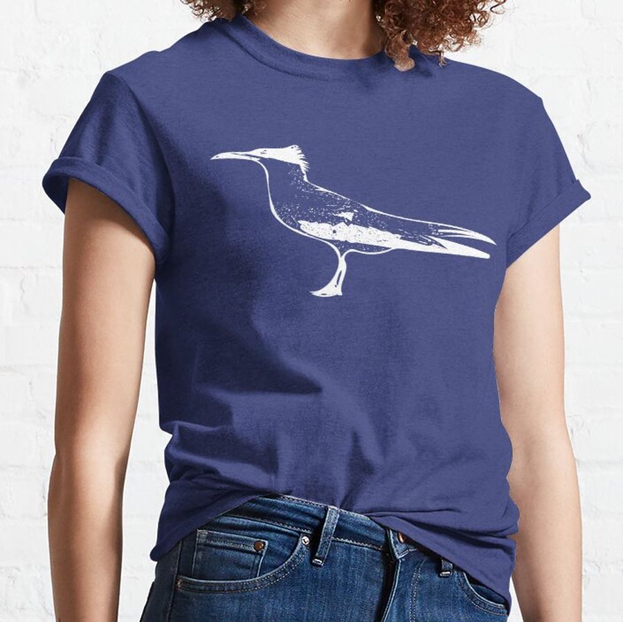 A Sandwich Tern White Design Painting Print Classic T-Shirt