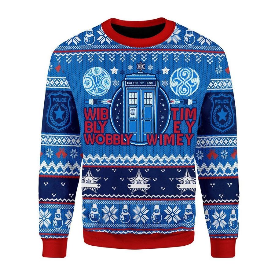 A Timey Wimey Ugly Christmas Sweater - 45