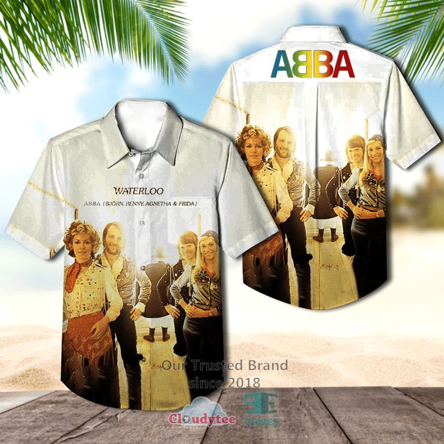 ABBA Waterloo Album Casual Hawaiian Shirt – LIMITED EDITION