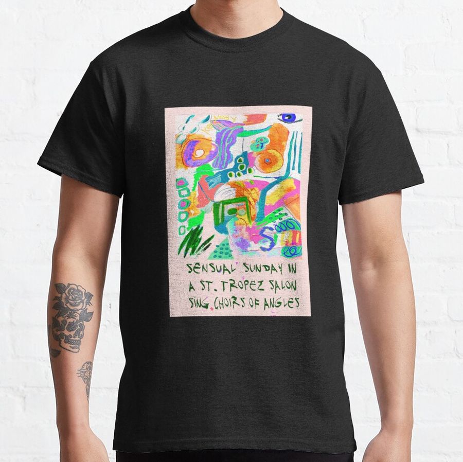 ABCs for adults; alphabet art meets abstract expressionism Classic T-Shirt