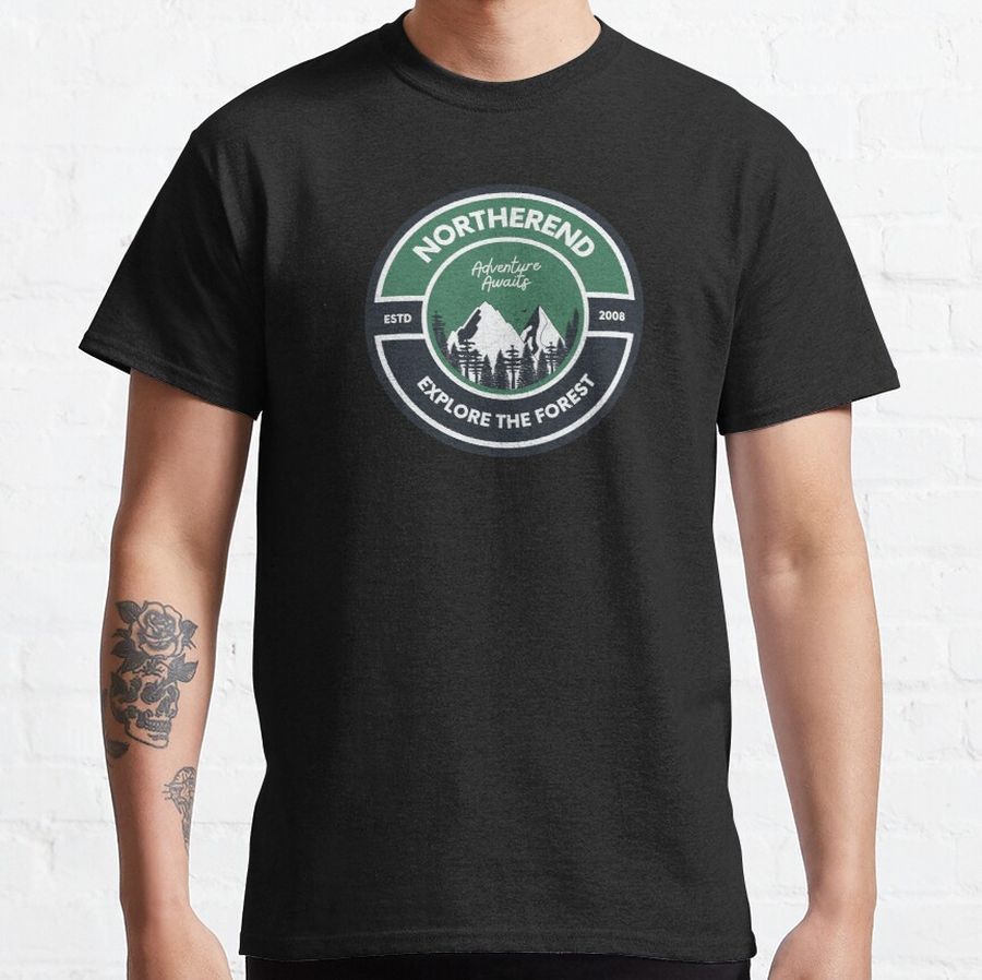 Adventure Awaits stickers and apparel  Classic T-Shirt