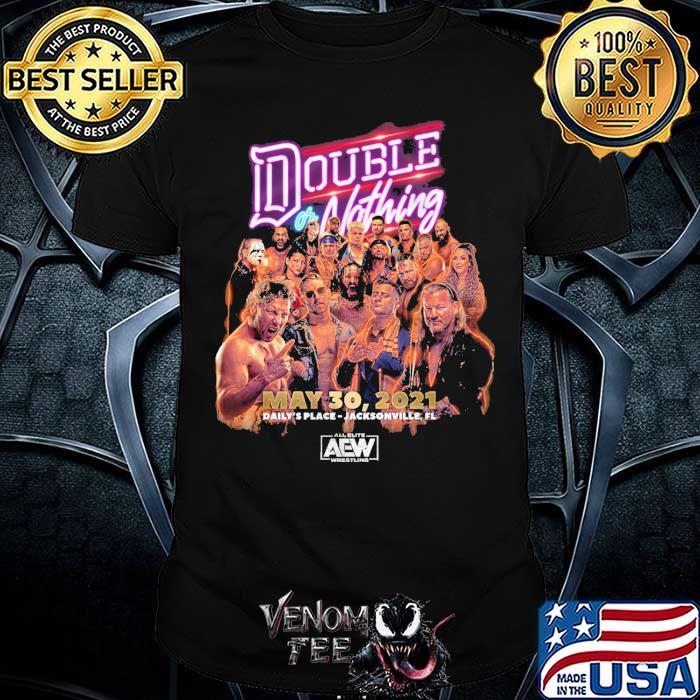 AEW Double or Nothing 2021 Full Talent Daily's Place Shirt