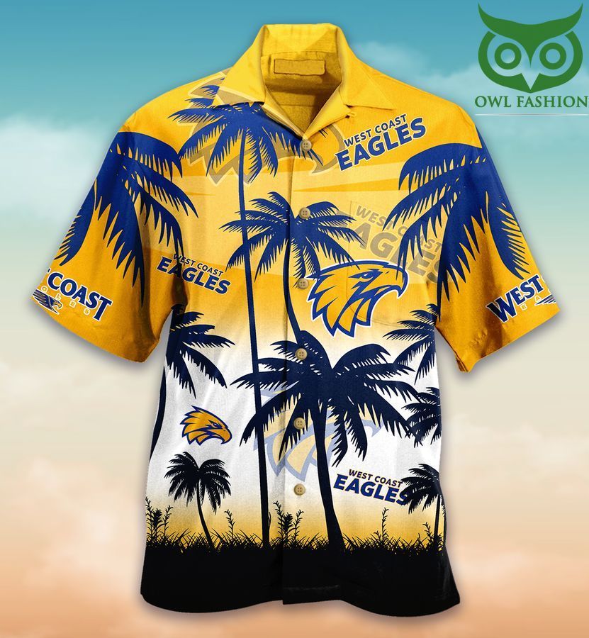 AFL Westcoast The Eagles football club Hawaiian Shirt