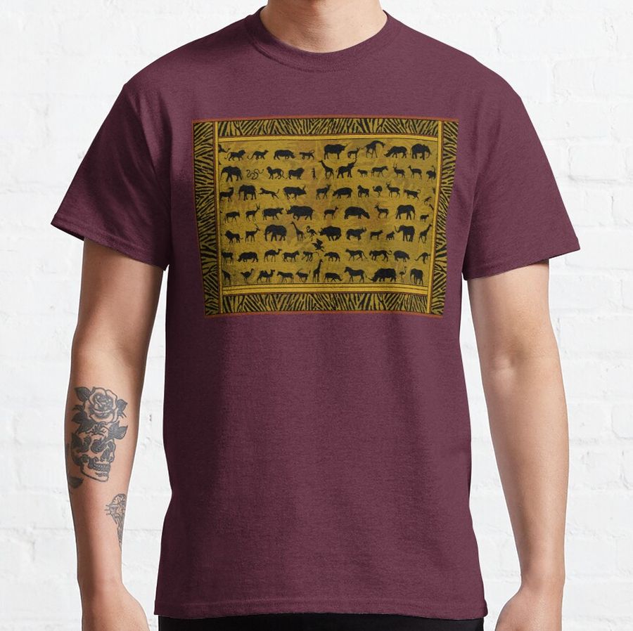 African Animals Classic T-Shirt