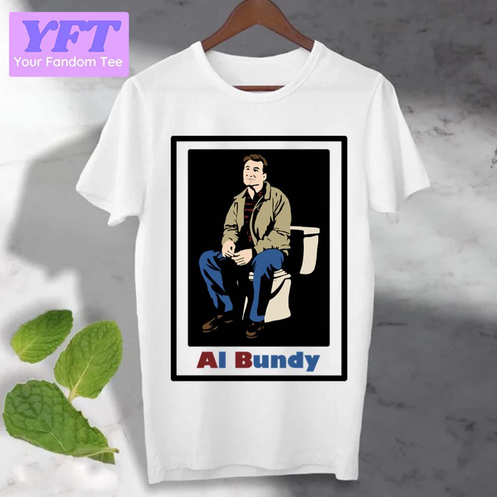 Al Bundy On The Toilet Married With Children Unisex T-Shirt