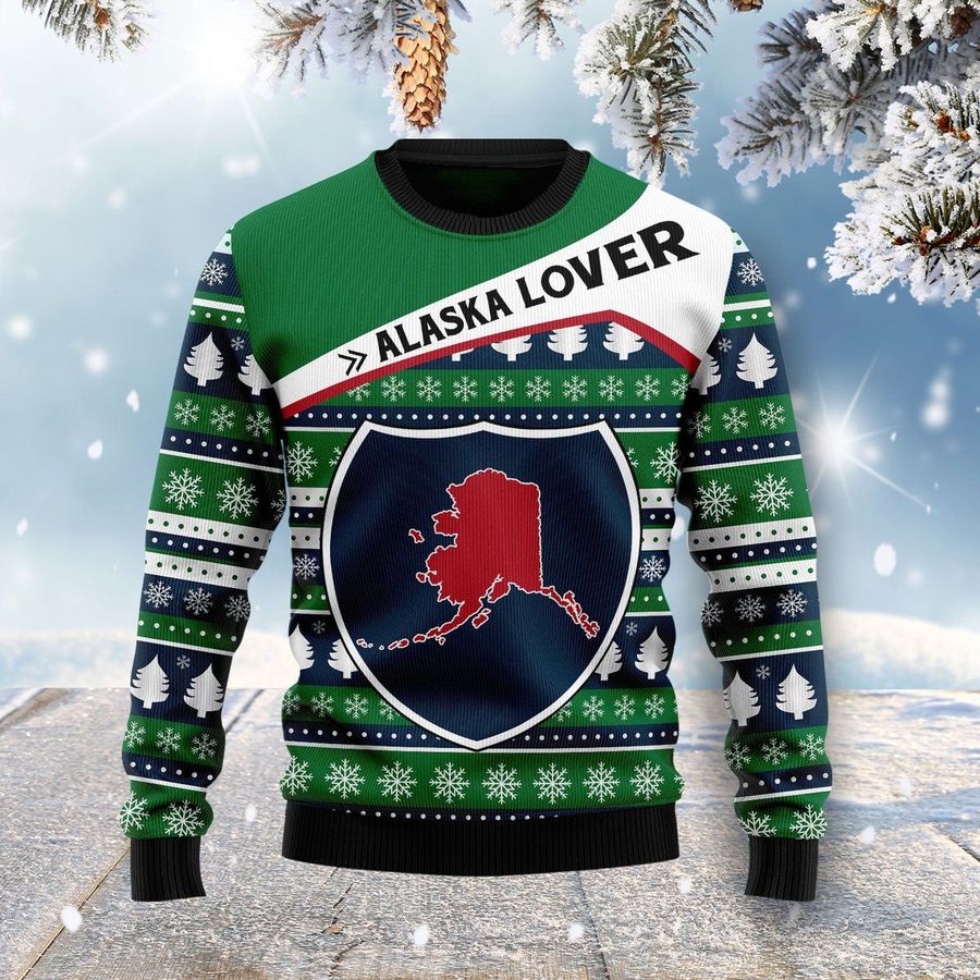 Alaska Lover Ugly Christmas Sweater - 339
