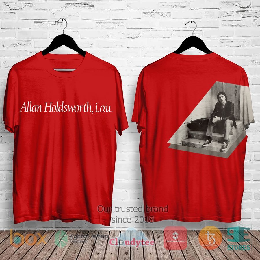 Allan Holdsworth-I. O. U. Album 3D Shirt – LIMITED EDITION