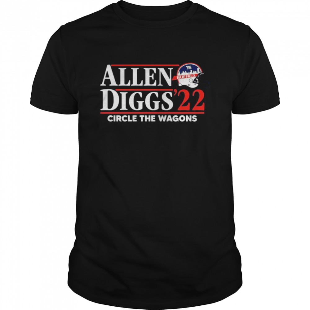 Allen Diggs 2022 Circle the Wagons shirt