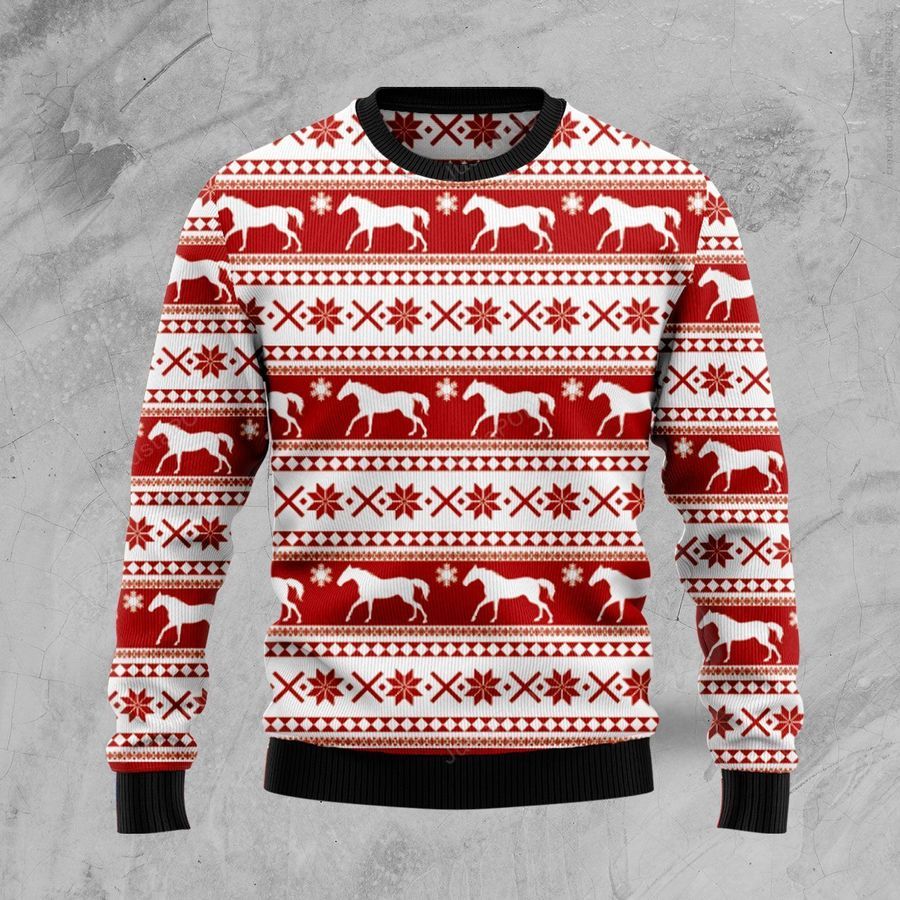 Amazing Horse Ugly Christmas Sweater Ugly Sweater Christmas Sweaters Hoodie