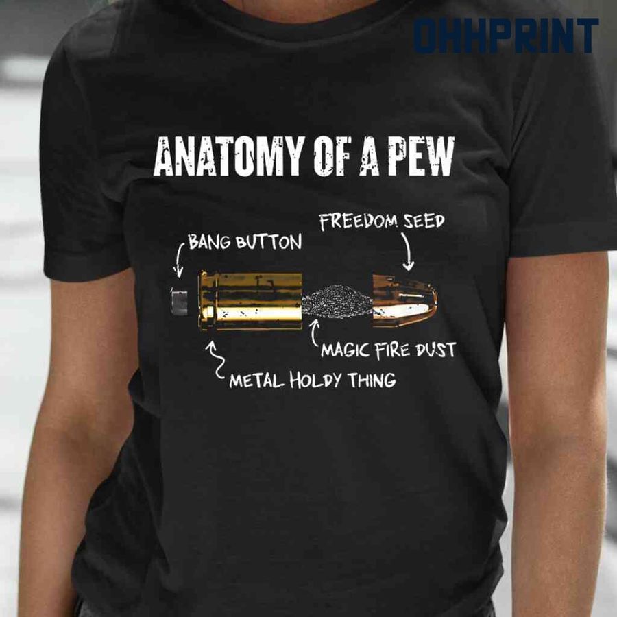 Anatomy Of A Pew Tshirts Black
