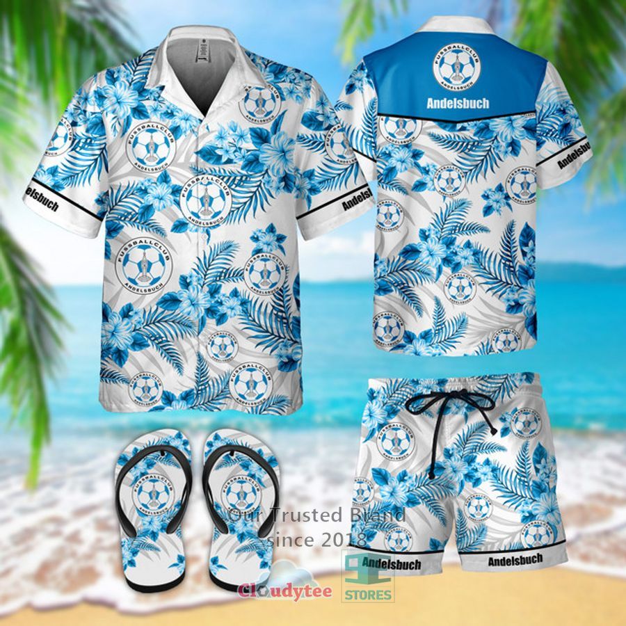 Andelsbuch Hawaiian Shirt, Flip Flops – LIMITED EDITION
