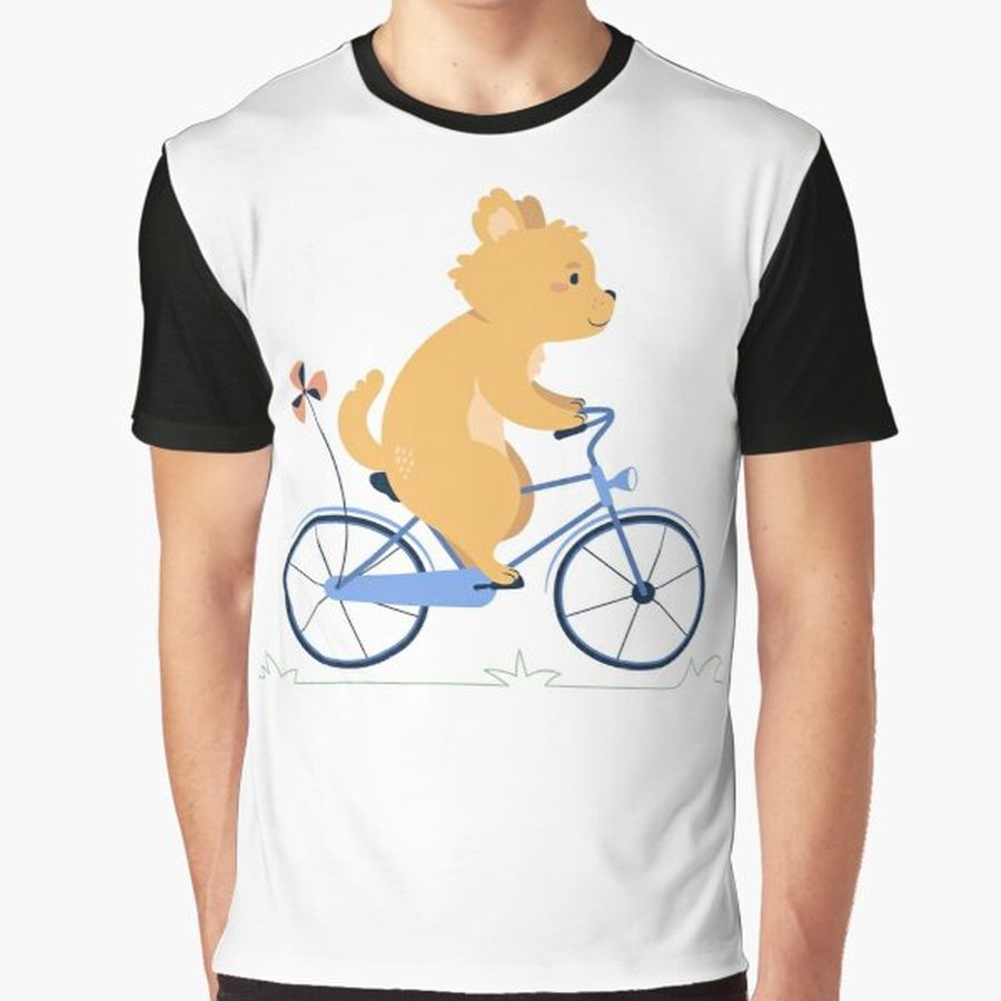 Animals On Bikes Graphic T-Shirt