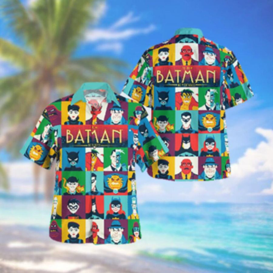 Animated The New Batman Adventure Hawaiian Shirt Summer Hawaiian Shirt
