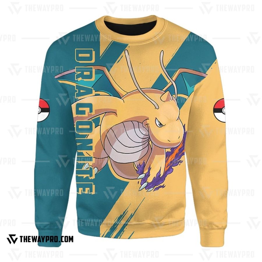 Anime Pokemon Dragonite Ugly Sweater