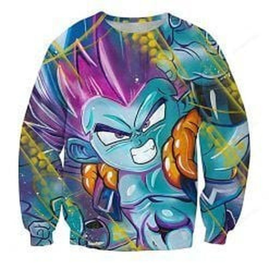 Anime Son Goku Vegeta Ugly Sweatshirt Ugly Sweater Christmas Sweaters