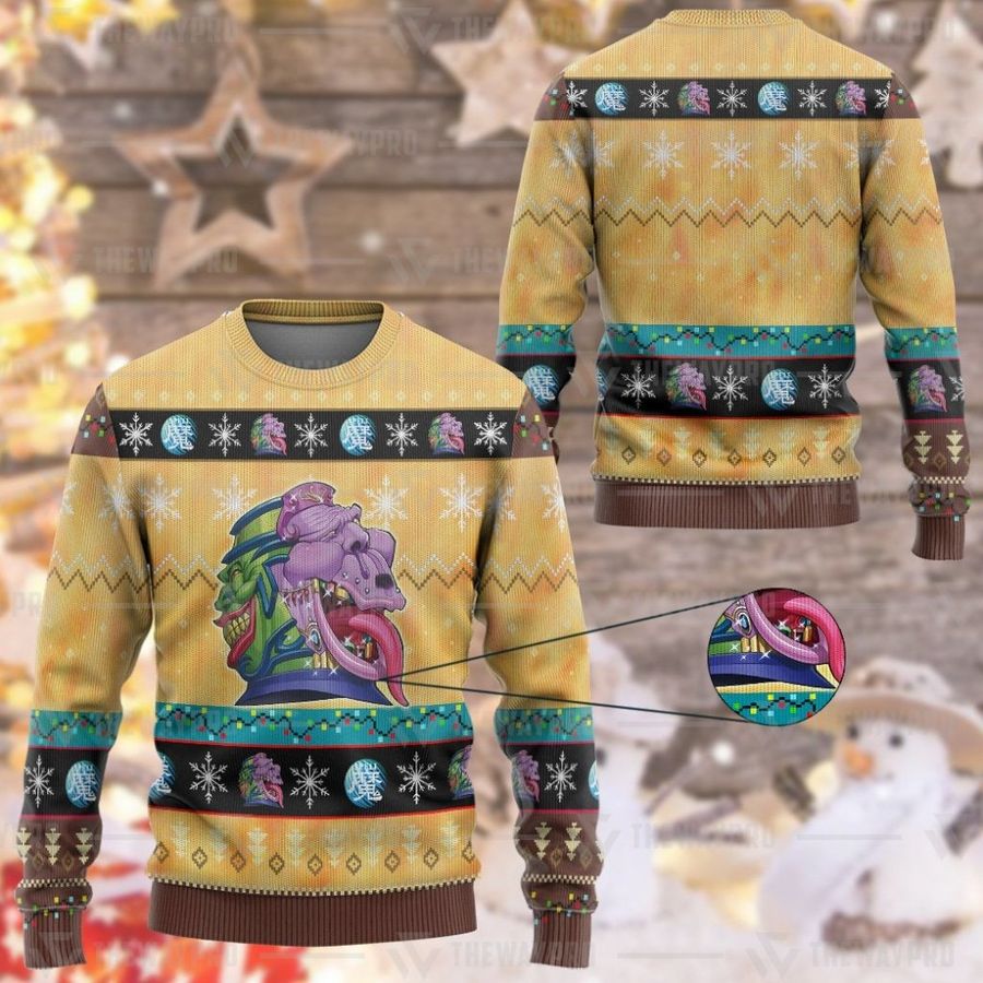 Final Fantasy Classic 8bit Ugly Sweater