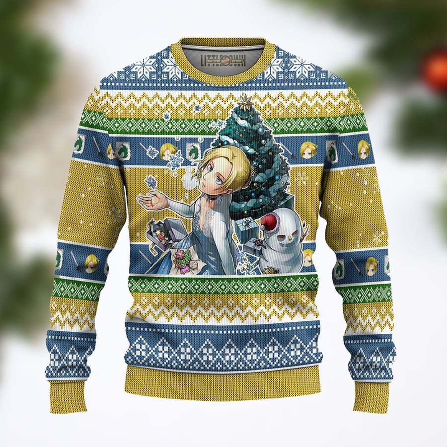 Annie Leonhart Attack On Titan Anime Ugly Sweater