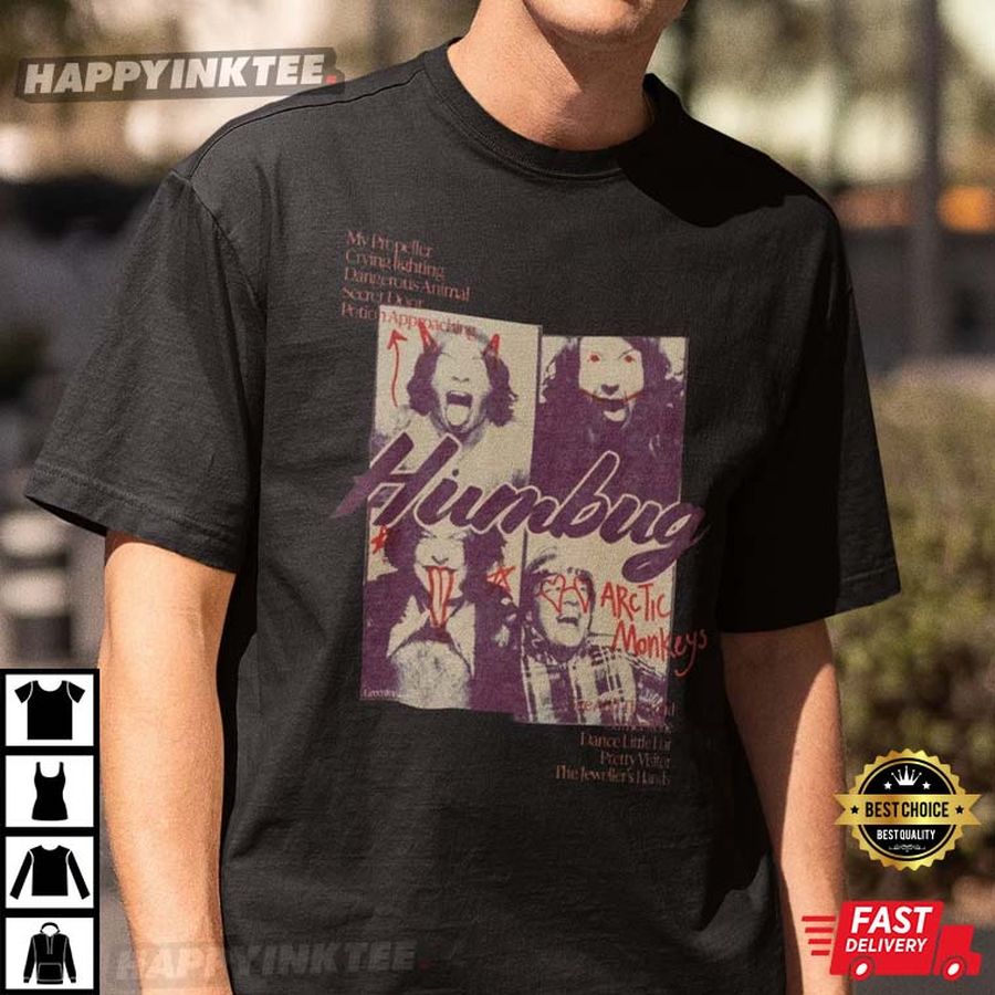 Arctic Monkeys Humbug Album Poster Merch T-Shirt Poster