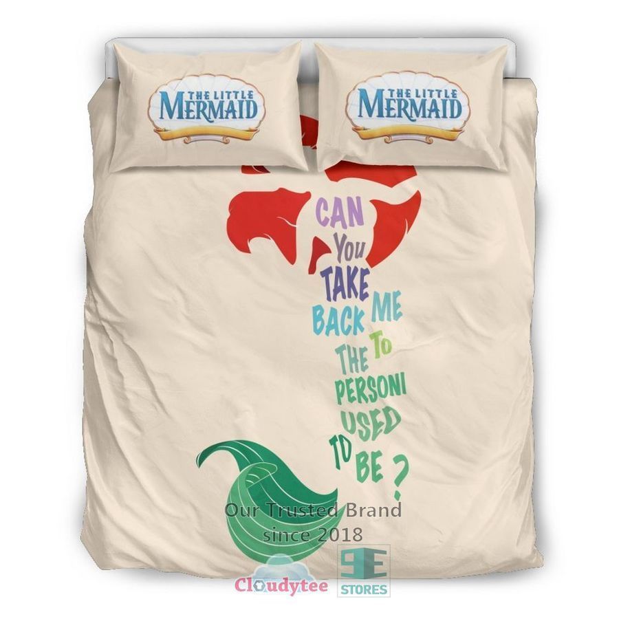 Ariel Can You Take Back Me the to Personi Used to be Bedding Set – LIMITED EDITION