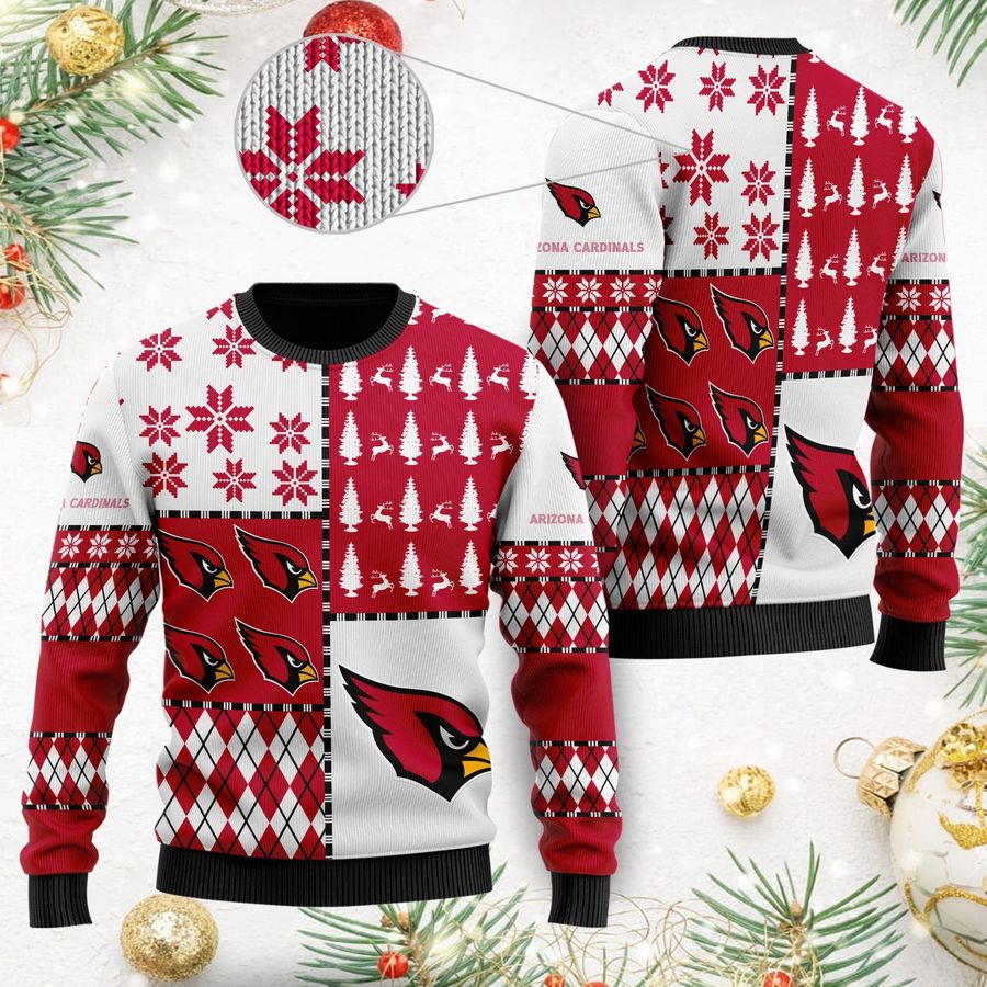Arizona Cardinals Ugly Christmas Sweaters Best Christmas Gift For Cardinals Fans, Ugly Sweater, Christmas Sweaters, Hoodie, Sweatshirt, Sweater