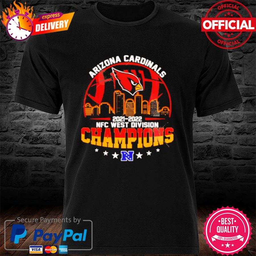 Arizona Cardinals Wins Champions 2022 NFC West Division Championship New Shirt