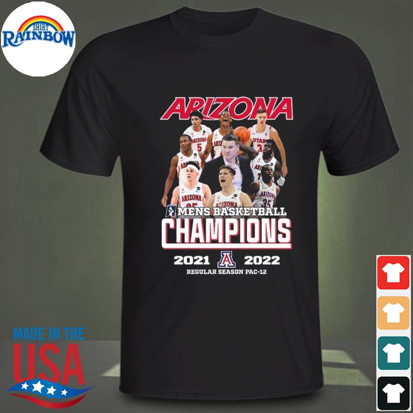 Arizona wilDcats men's basketball champions 2021 2022 shirt