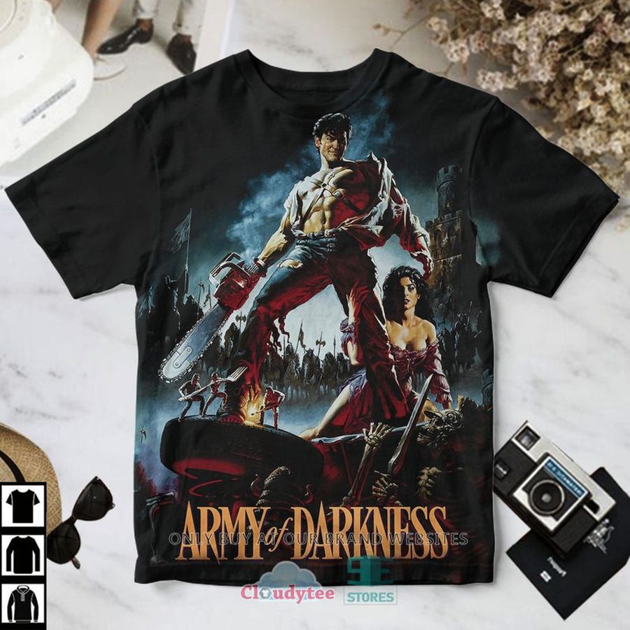 Army of Darkness Pattern Black T-Shirt – LIMITED EDITION