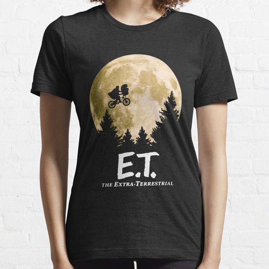 Art ET The Extra terrestrial The Moon Perfect Gift Xmas Essential T-Shirt