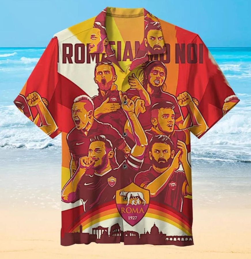 As Roma Hawaiian Shirt