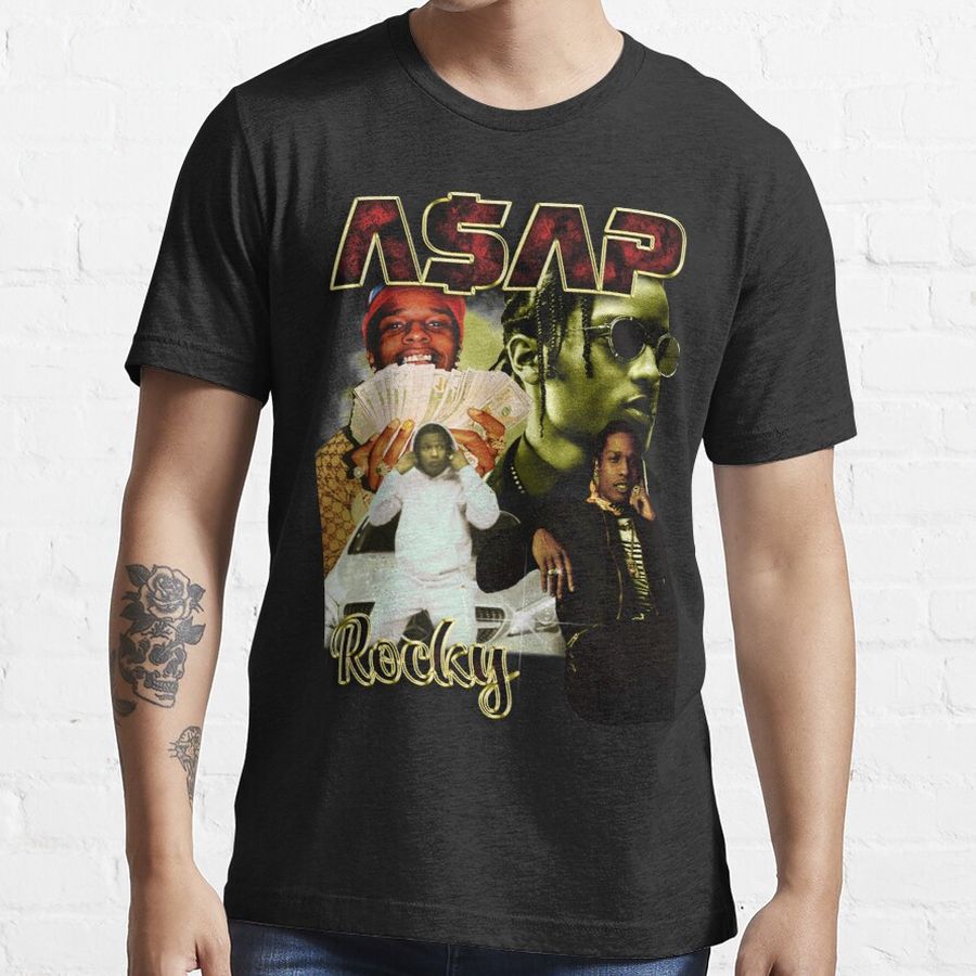 Asap Rocky 90's rap t shirt Essential T-Shirt