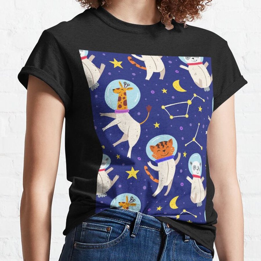 Astronaut animals Classic T-Shirt