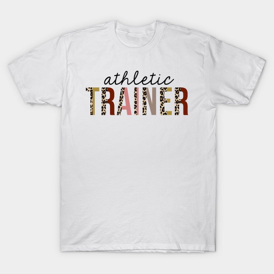 Athletic Trainer Leopard Print Funny T-shirt, Hoodie, SweatShirt, Long Sleeve