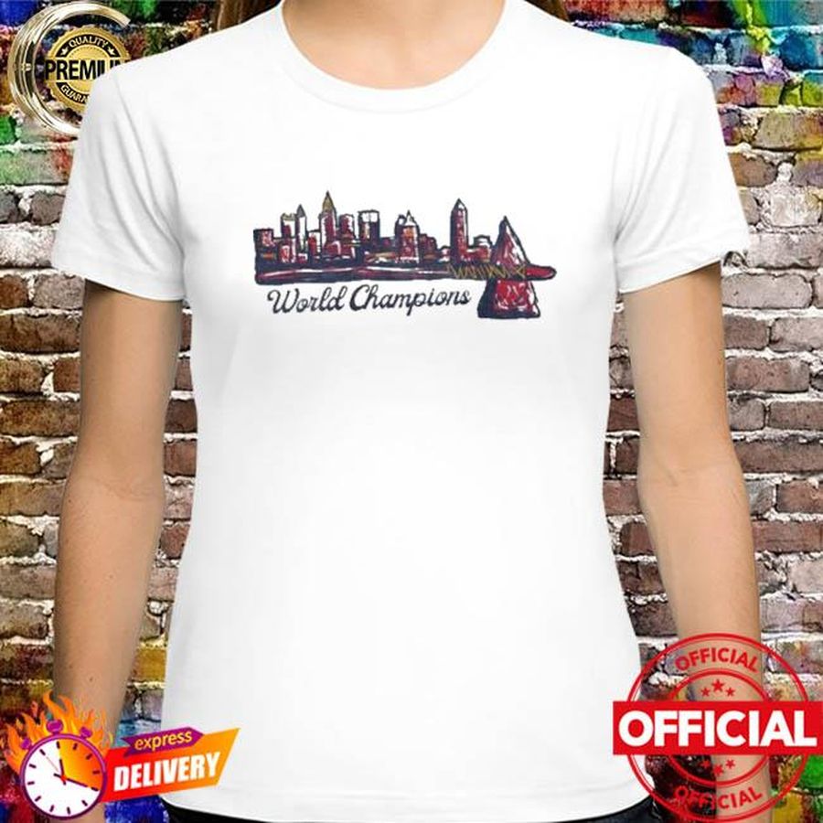 Atlanta Braves Skyline World Champions Shirt