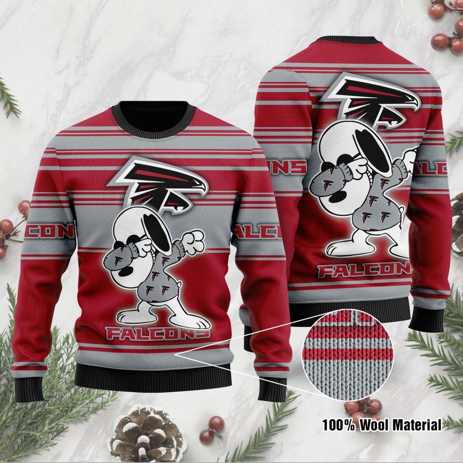 Atlanta Falcons D Full Printed Sweater Shirt For Football Fan