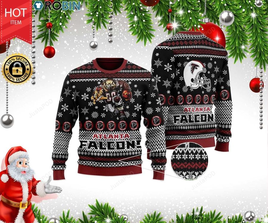 Atlanta Falcons Football Ugly Christmas Sweater, All Over Print Sweatshirt, Ugly Sweater, Christmas Sweaters, Hoodie, Sweater