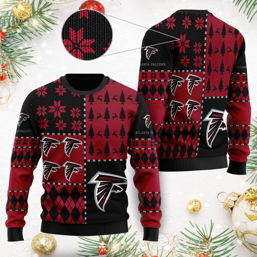 Atlanta Falcons Ugly Christmas Sweaters Best Christmas Gift For Falcons Fans, Ugly Sweater, Christmas Sweaters, Hoodie, Sweatshirt, Sweater