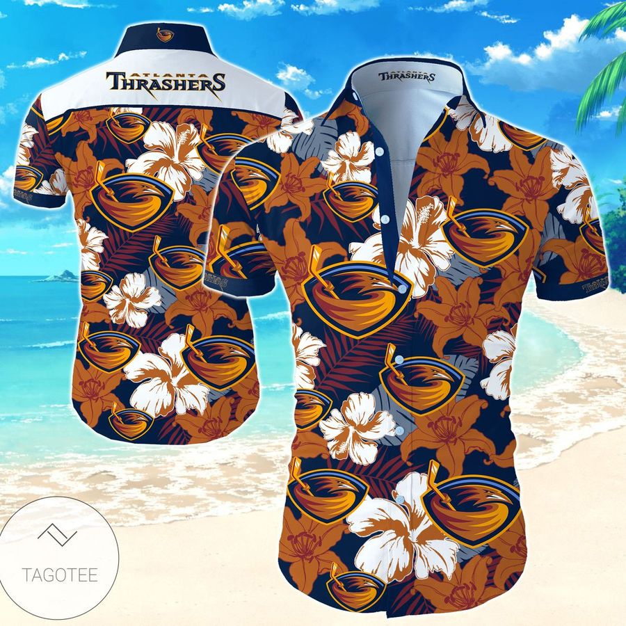 Atlanta Thrashers Hawaiian Shirt