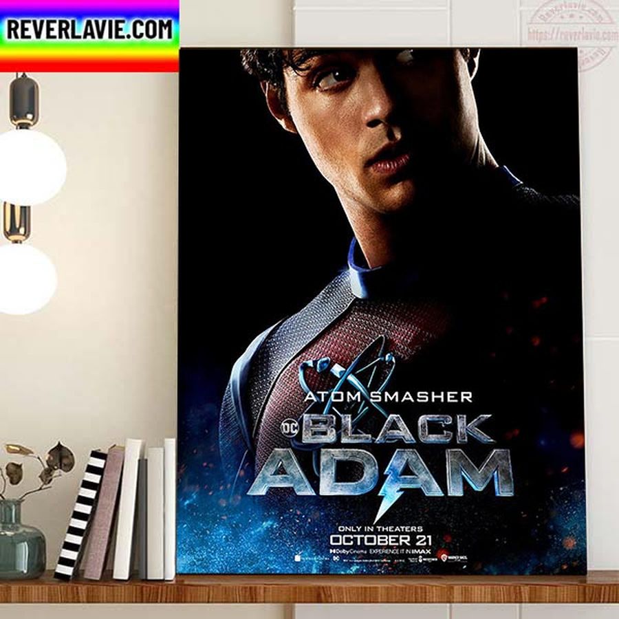 Atom Smasher In DC Comics Black Adam New Poster Movie Home Decor Poster Canvas Poster