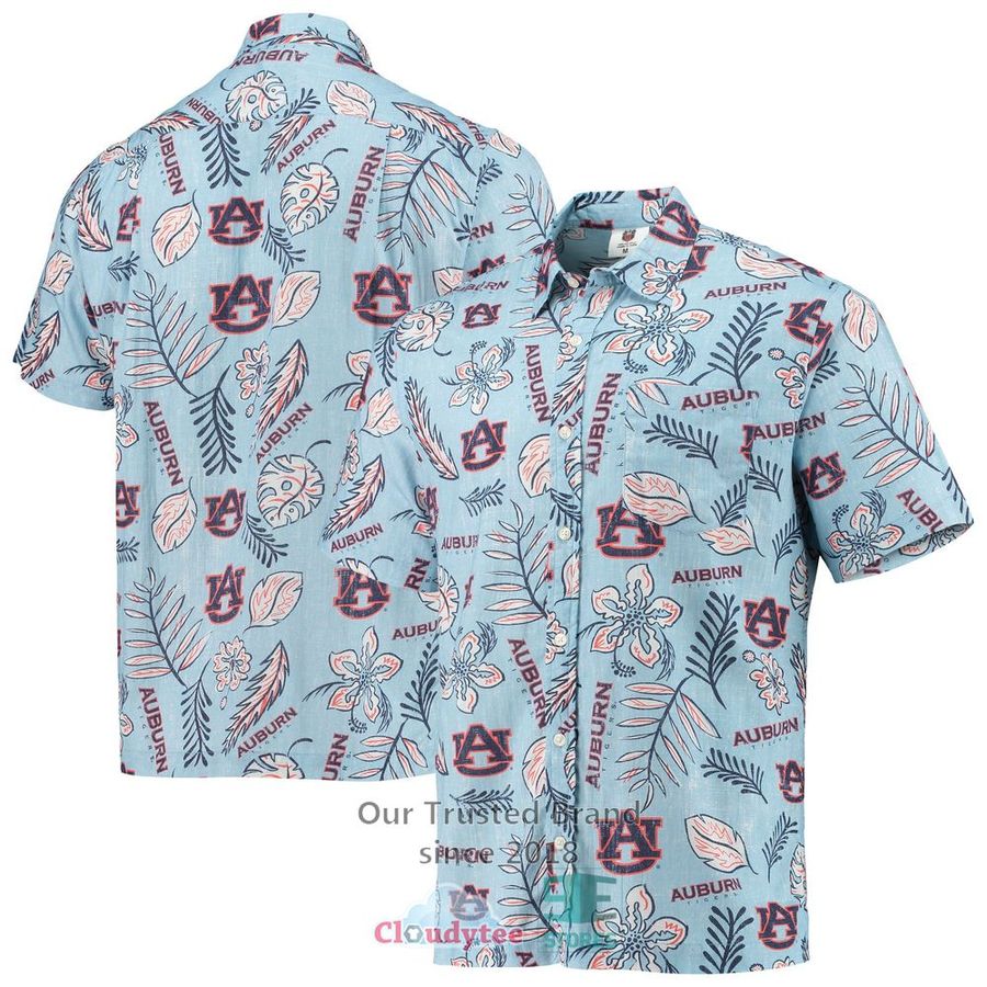 Auburn Tigers Wes and Willy Vintage Floral Hawaiian Shirt – LIMITED EDITION