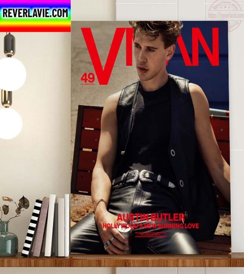 Austin Butler Covers The Latest Issue Of VMAN Wall Art Poster Canvas